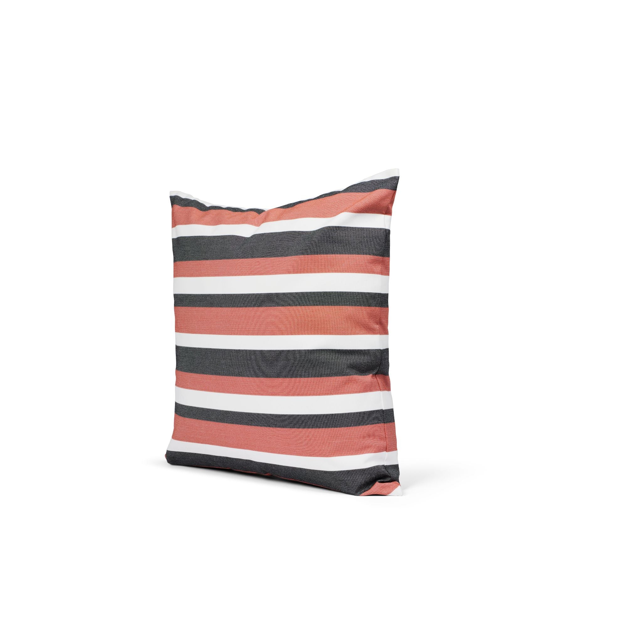 Outdoor pillow 40x60 - Terracotta/Grey stripe