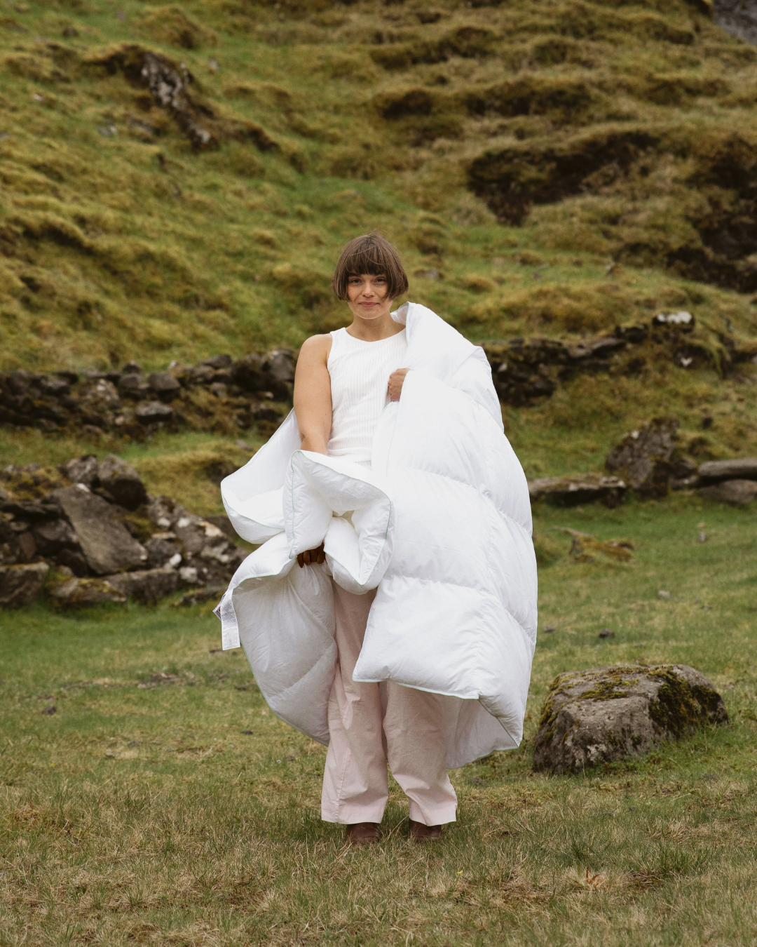 Hypoallergenic winter duvet